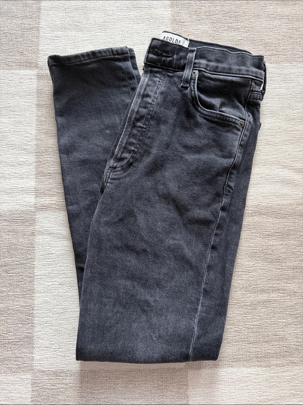Agolde Black Skinny Jeans